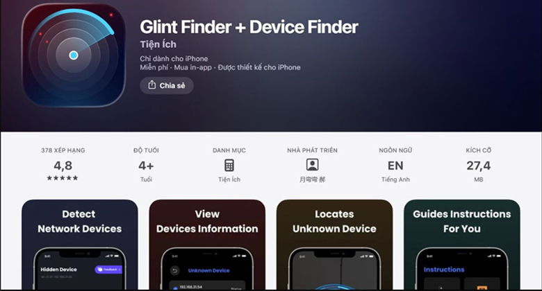 Glint Finder + Device Finder