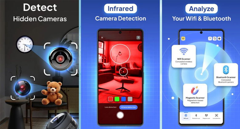 Hidden Camera Detector - CamX