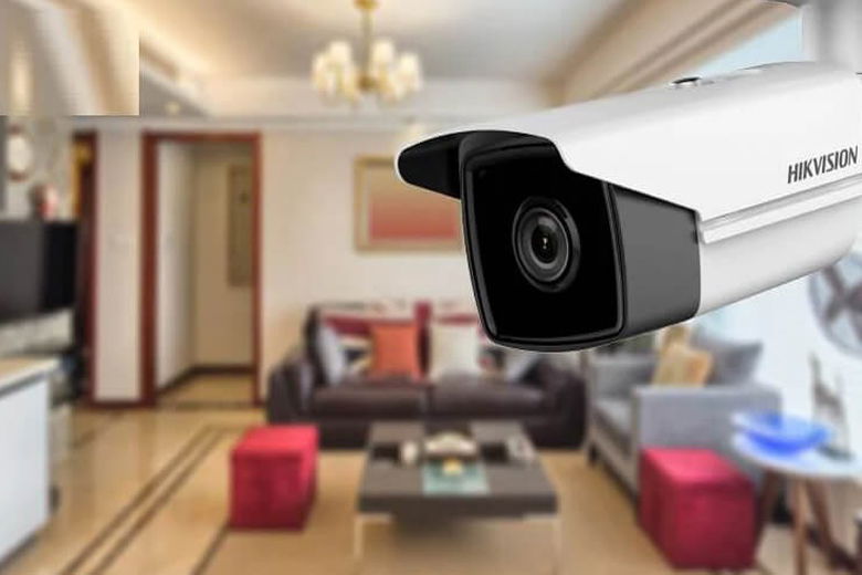 Lắp đặt camera tại phòng khách