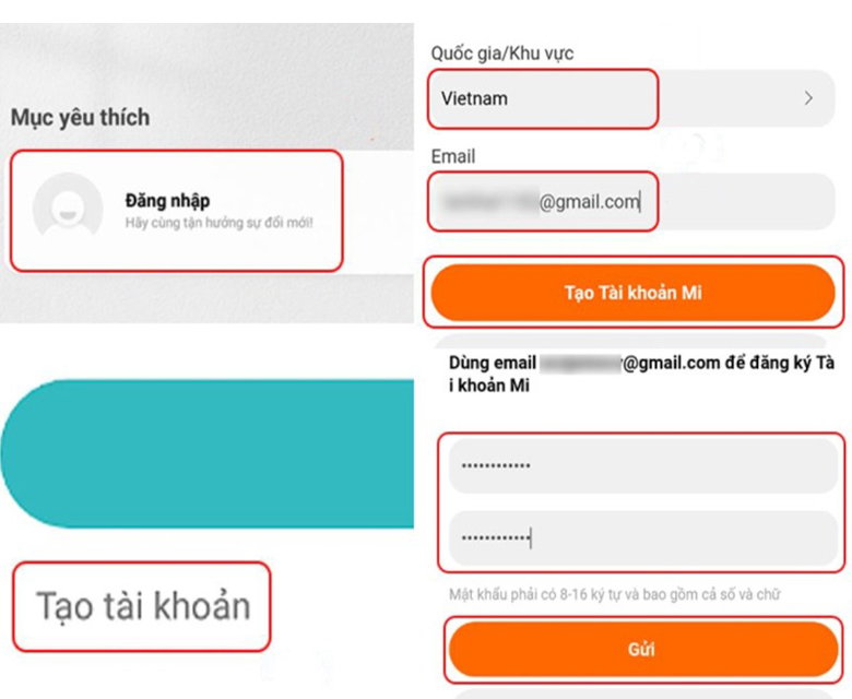 cài đặt camera Xiaomi