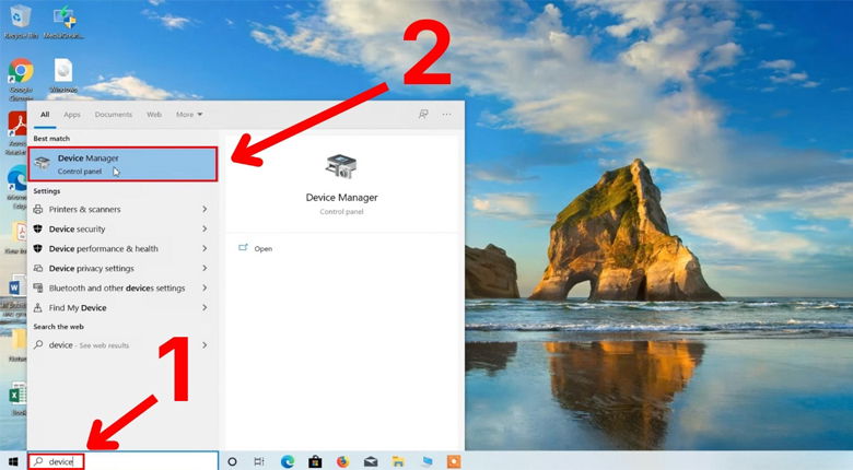 Khôi phục Driver camera về phiên bản trước