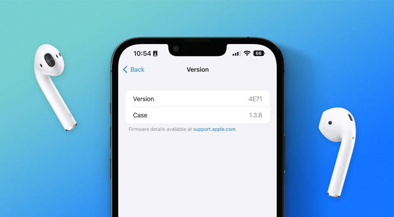 cập nhật Firmware của AirPods