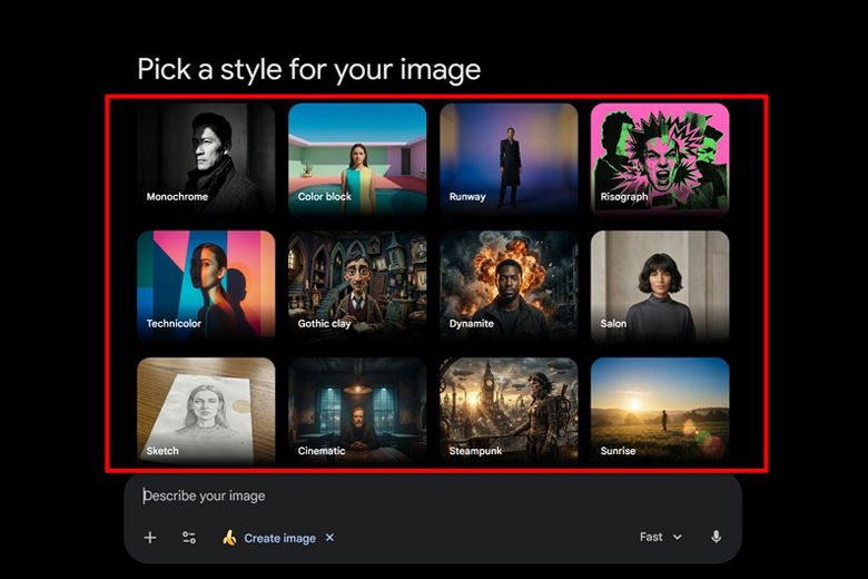 chọn thể loại phù hợp bài hát mà bạn muốn tạo