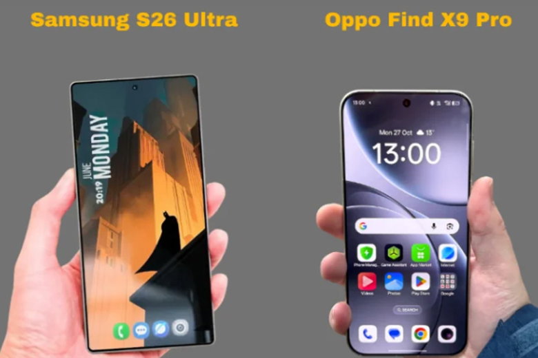 Cả hai đều sở hữu màn hình lớn sắc nét 120Hz