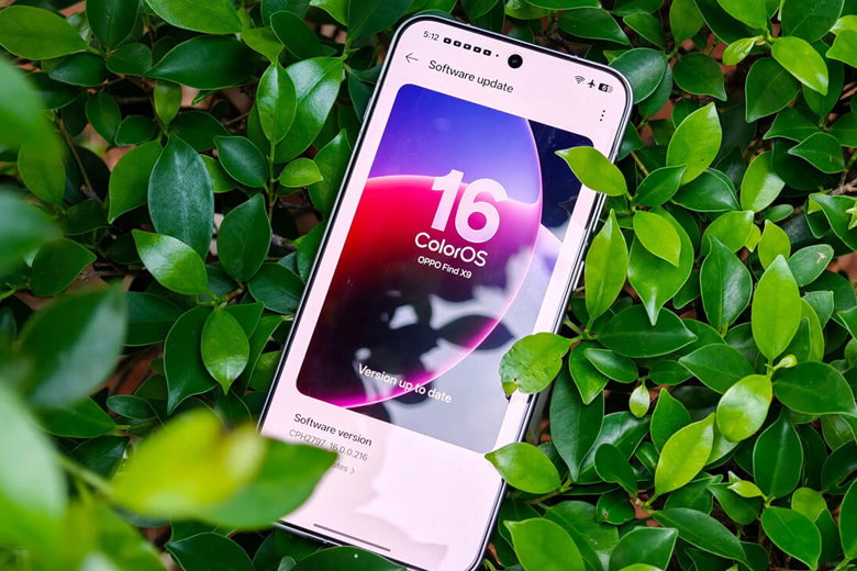 OPPO Find X9 chạy trên nền tảng ColorOS 16