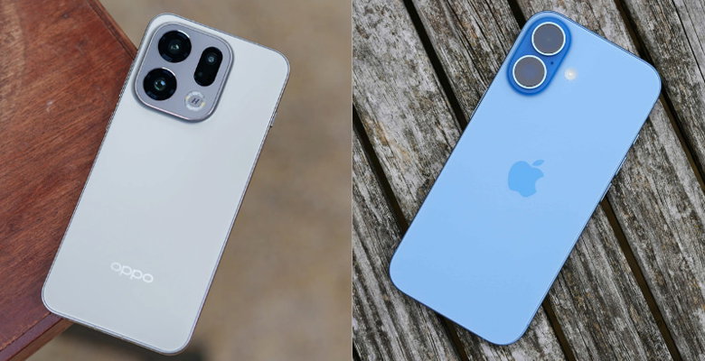 So sánh OPPO Find X9 vs iPhone 17 