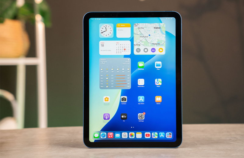 iPad A16 chiếm ưu thế với camera trước 12MP