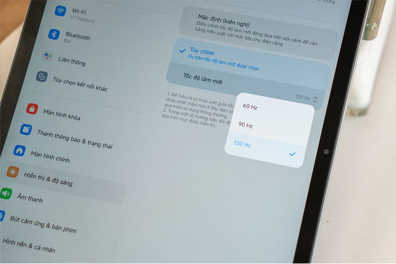 Redmi Pad Pro sở hữu màn hình 12.1 inch 120Hz