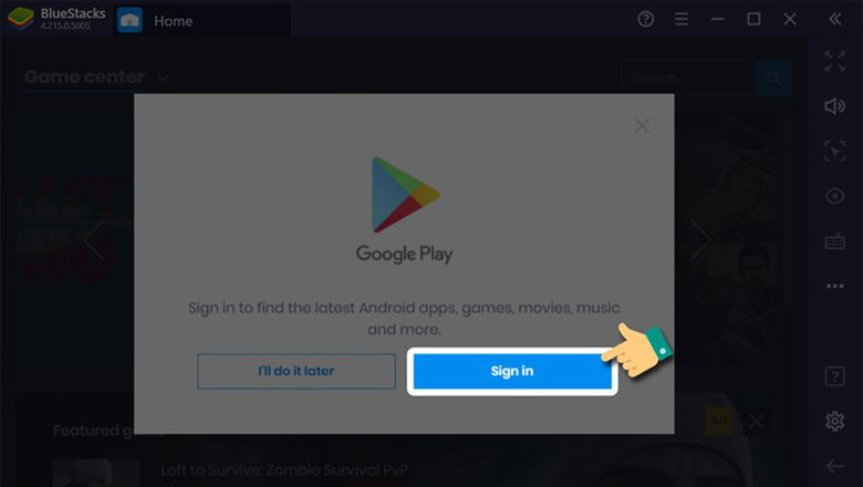đăng nhập tài khoản Google