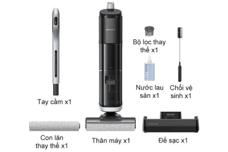 máy hút bụi lau nhà Dreame