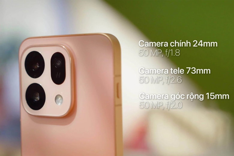 camera chính 50MP chụp ảnh rõ nét