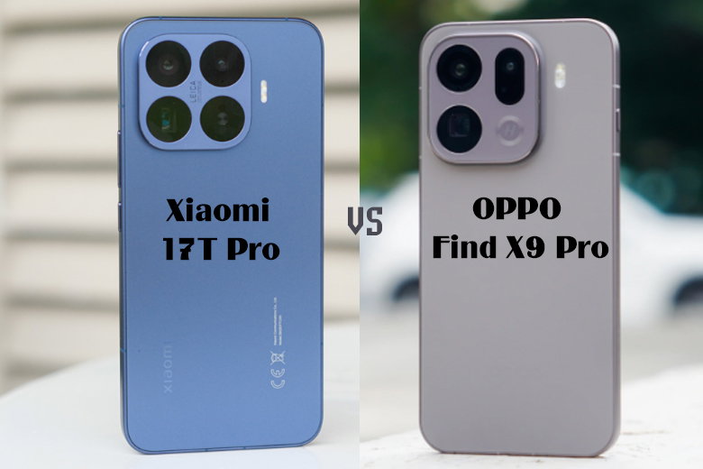 So sánh Xiaomi 17T Pro với OPPO Find X9 Pro