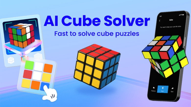 CubeSolver AI - Magic Cube 3D