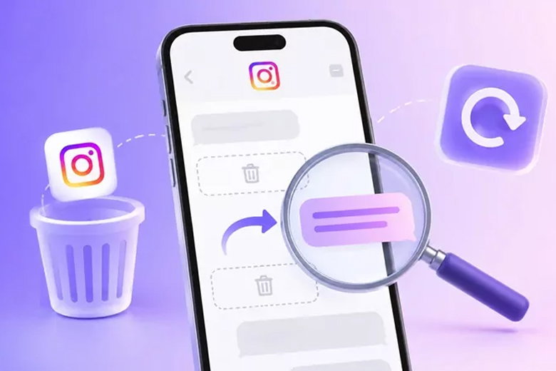 khôi phục các tin nhắn đã xóa trên Instagram 