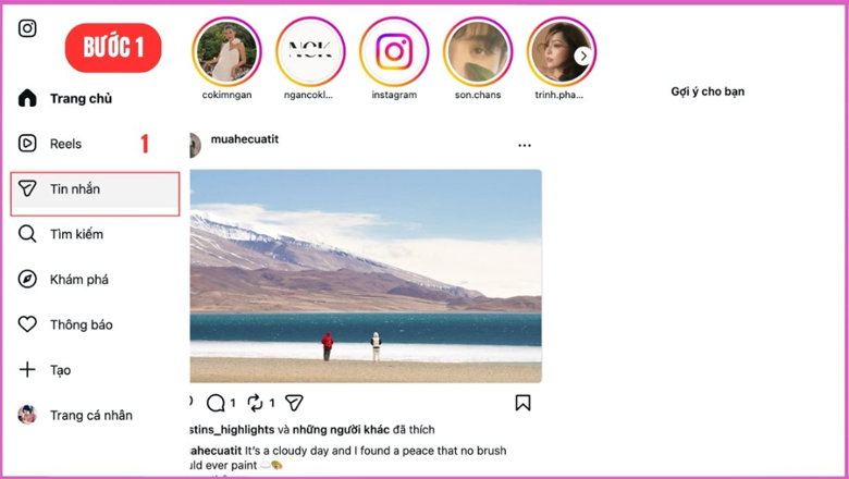 Hướng dẫn cách xóa tin nhắn Instagram trên máy tính