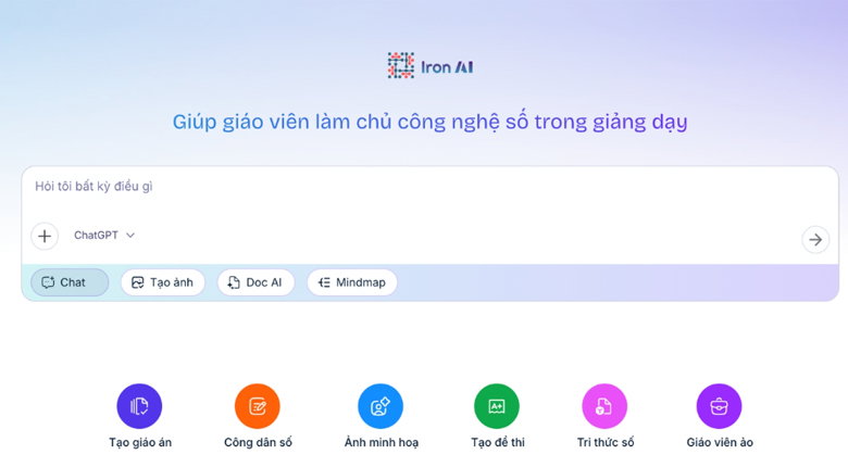 Truy cập vào trang chủ