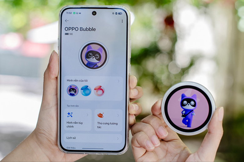 màn hình AMOLED tròn 1.73 inch