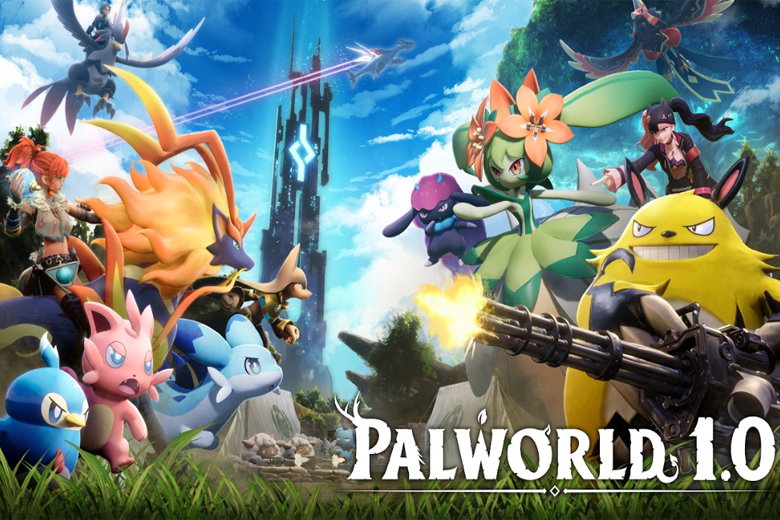 Palworld 1.0 là game sinh tồn kết hợp bắt quái
