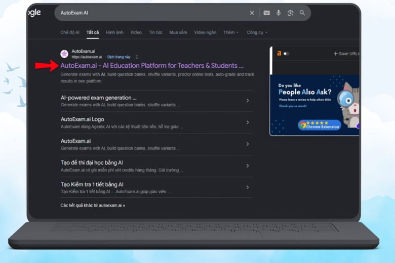 Truy cập AutoExam.ai