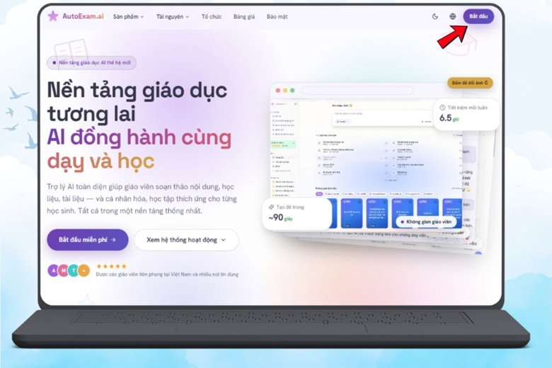 Bắt đầu sử dụng nền tảng
