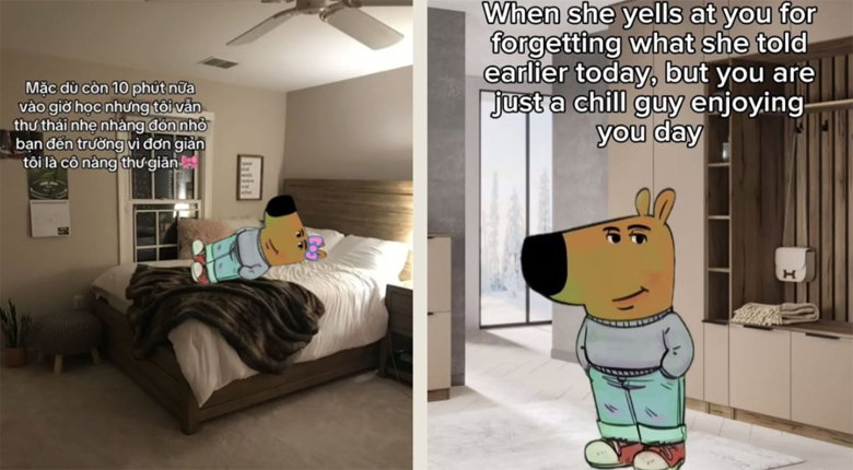 Những hình ảnh Chill guy ấn tượng