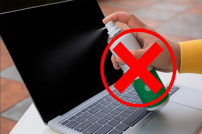 kiến chui vào laptop