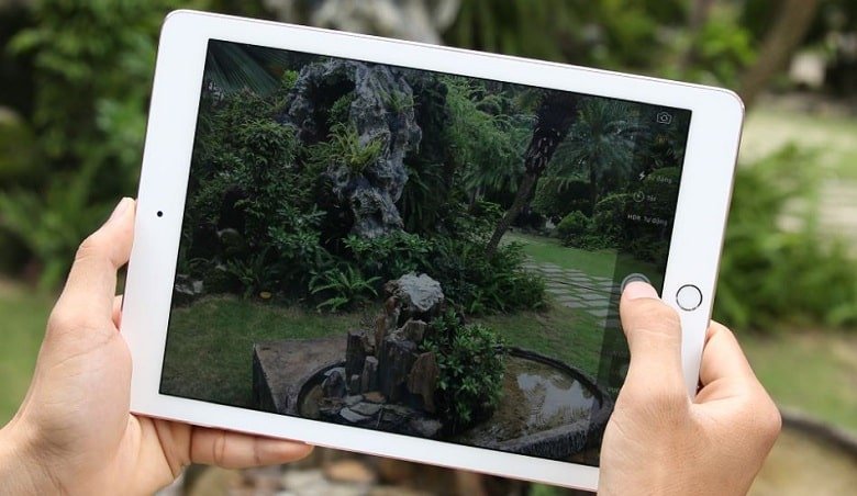chụp ảnh của iPad Pro 9.7 inch