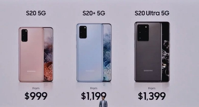 giá Samsung Galaxy S20 Series