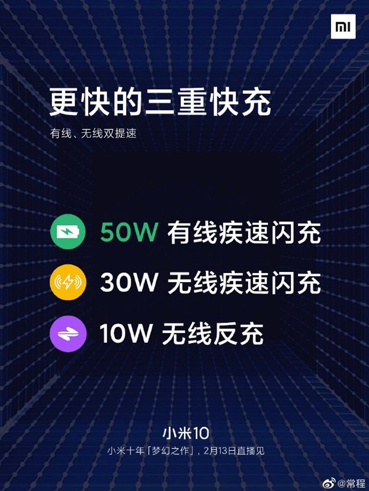 Sạc nhanh của Xiaomi Mi 10