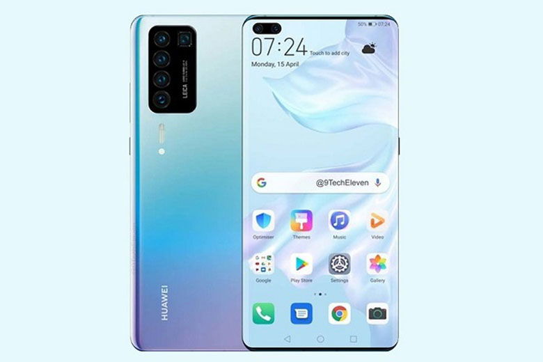 Huawei P40, P40 Pro lộ ảnh thực tế