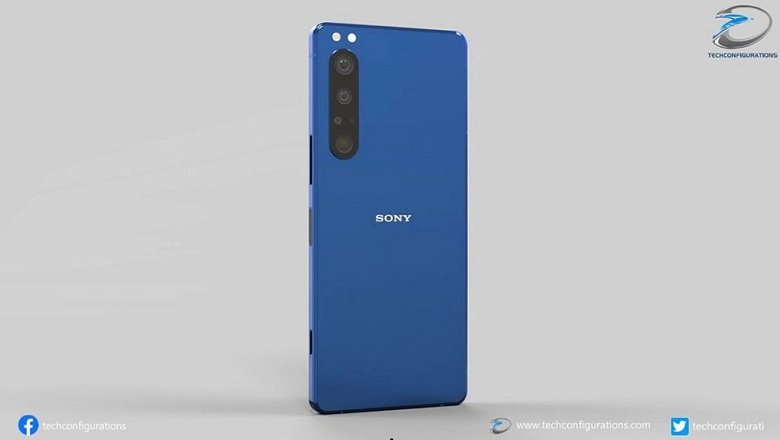 thiết kế Sony Xperia 5 Plus