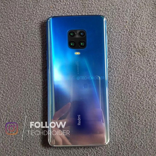 thiết kế Redmi Note 9 Pro