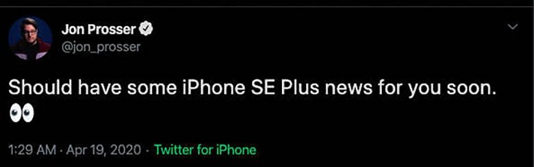 thông tin iPhone SE Plus 2020