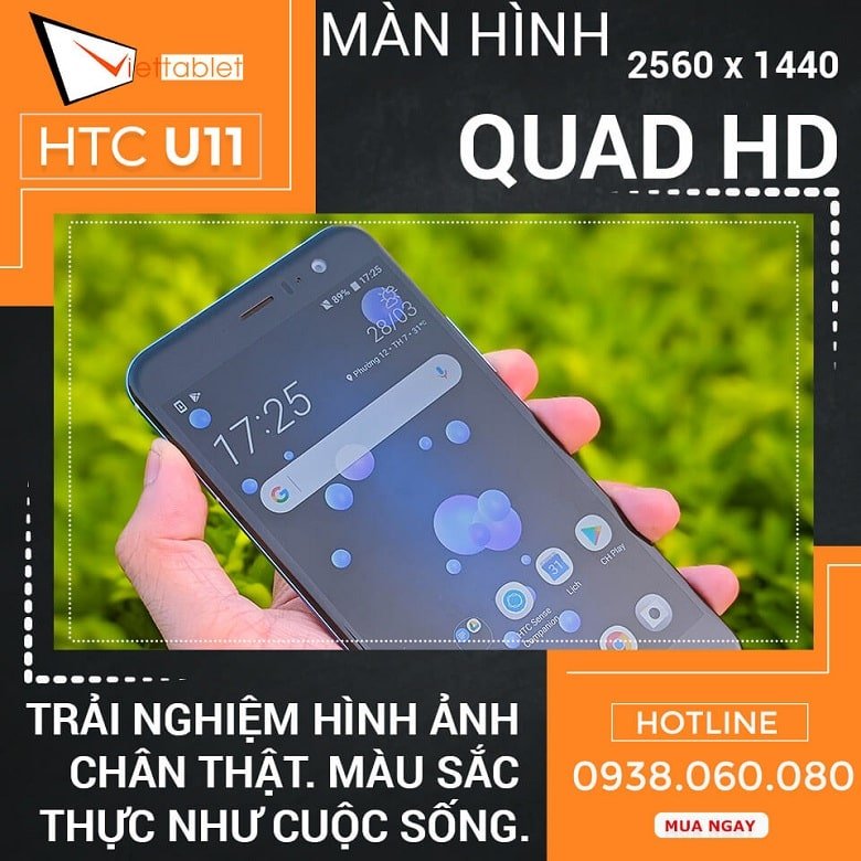 màn hình HTC U11