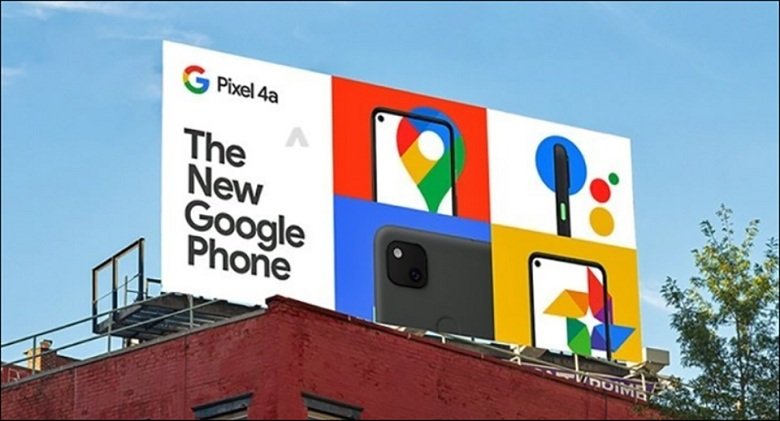 poster Google Pixel 4a