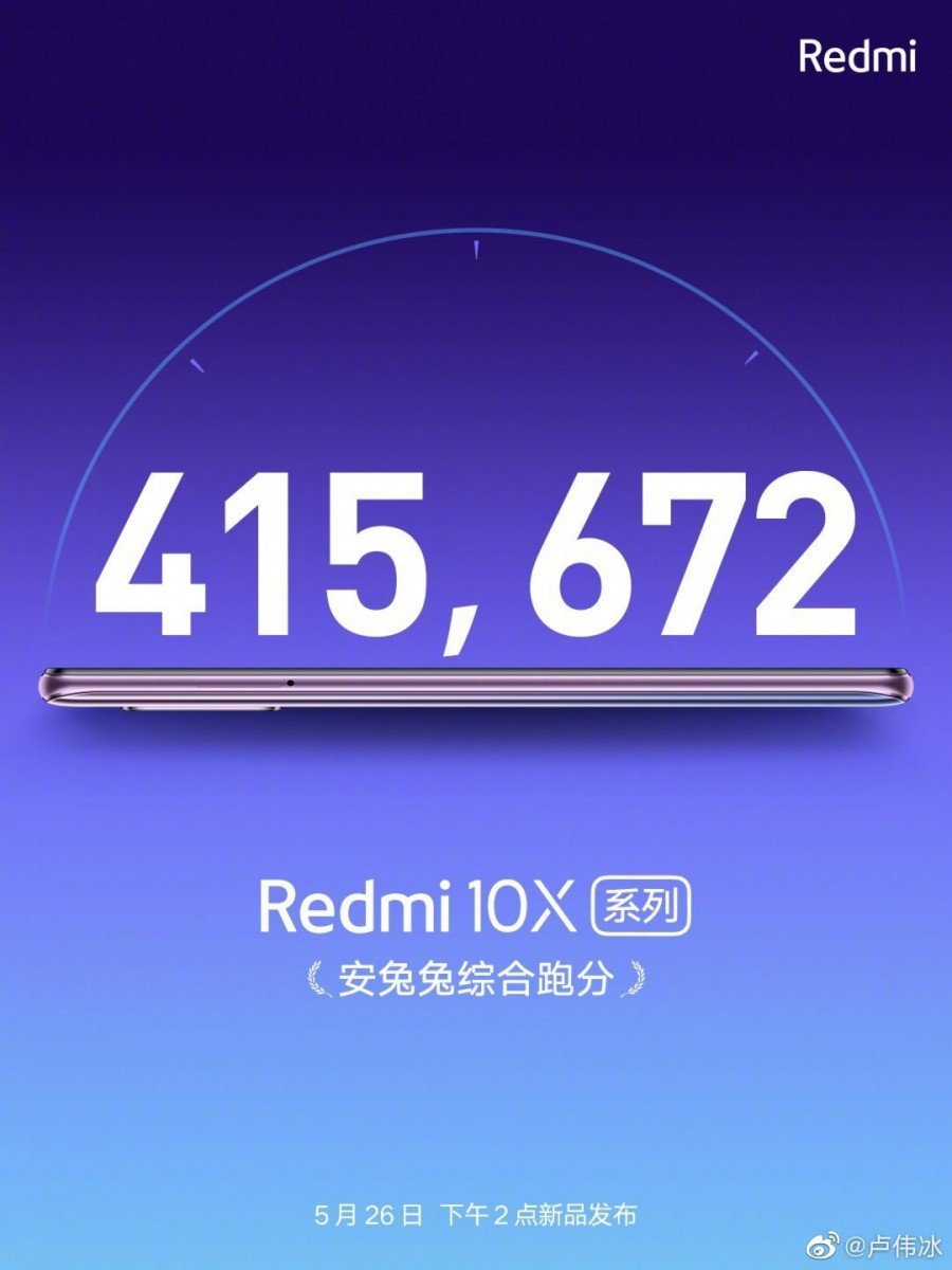 điểm hiệu năng của Redmi 10X