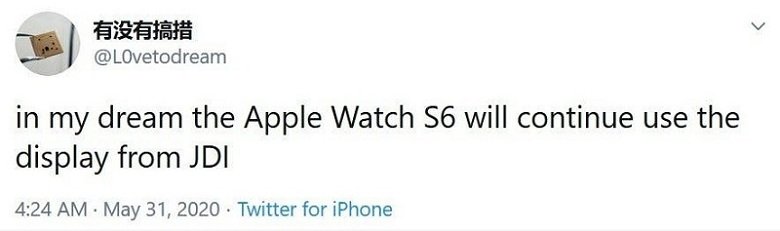 thông tin về Apple Watch S6