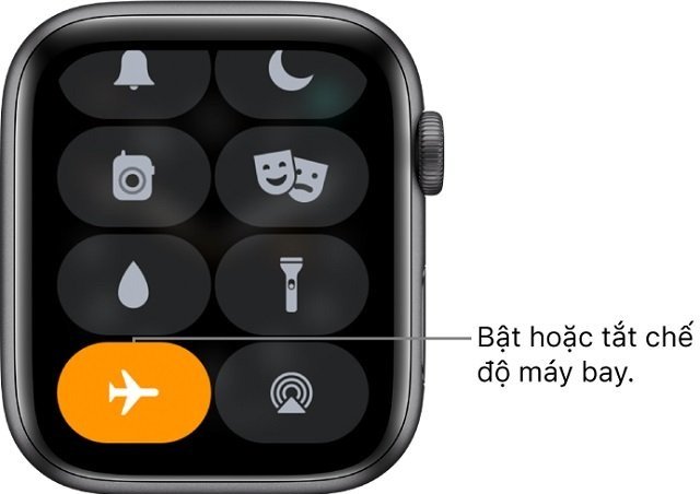 máy bay trên Apple Watch