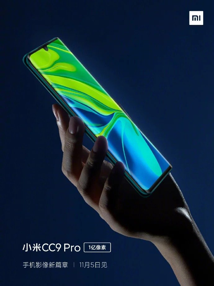 thiết kế của Xiaomi Mi CC9 Pro