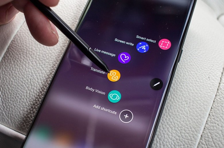 bút S Pen trên Samsung Galaxy Note 8 cũ