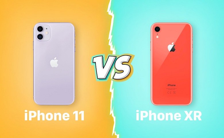 thiết kế iPhone 11 vs iPhone XR