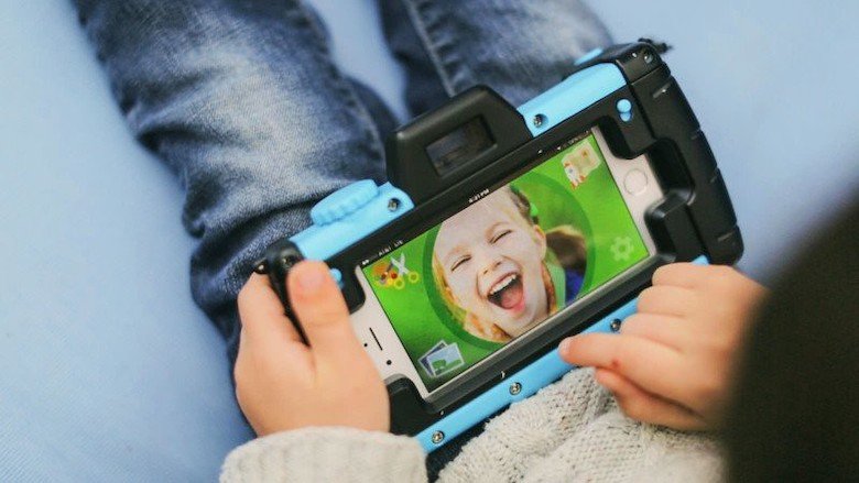 biến smartphone thành máy ảnh dành cho trẻ em