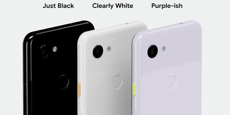 màu sắc google pixel 3a và 3axl