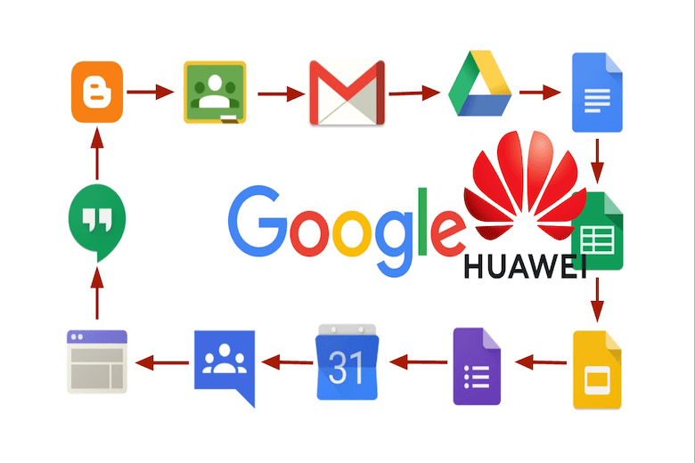 tất cả các apps trong hệ sinh thái của google sẽ dừng cập nhật trên huawei smartphone