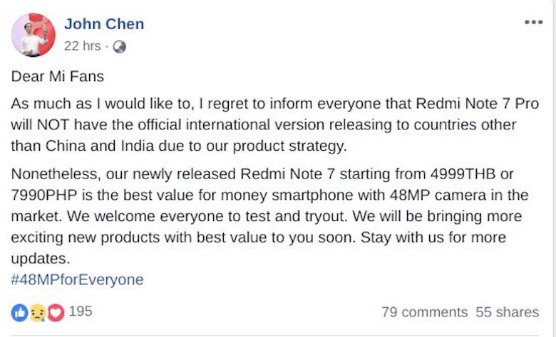 redmi 7 pro sẽ k bản chính hãng