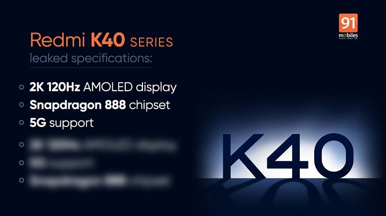 Xiaomi Redmi K40 Pro ảnh chip cấu hỉnh