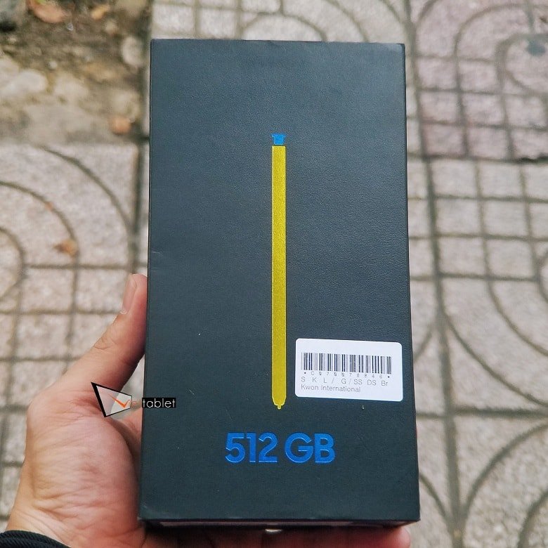 Trên tay hộp đựng Samsung Galaxy Note 9 (8GB - 512GB) 2 SIM