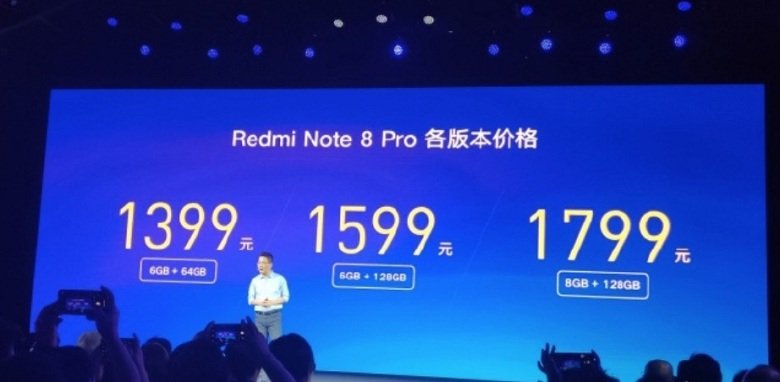 giá Xiaomi Redmi Note 8 Pro