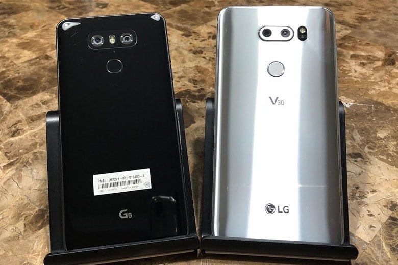 Bộ đôi LG G6 và LG V30