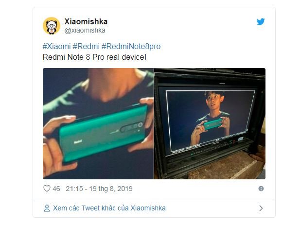 Redmi Note 8 Pro giá rẻ